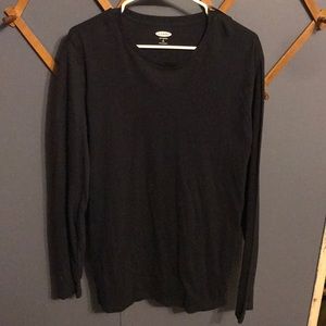 Brand New Old Navy Men’s Navy Long Sleeved T-shirt